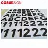 Garden Decorations Cosun 10 Inch Stainless Steel Floating 12 Zink Alloy Backlit Modern Sign House Number