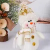 Weihnachten Zwerg Schneemann Dekorationen Santa Gesichtslosen Gnome Plüsch Puppe Ornamente Handgemachte Elf Spielzeug Urlaub Home Party Decor Geschenk