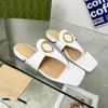 Designer Slipper Luxury Slides Brand Sandals Woman Slide Men Slippers Flat Bottom Flip Flop Design Sneakers Leather Sandal by 1978 W280 007