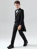 Tuxedos Japan Kids Judt Jacket سترة سراويل Bowtie 4pcs بدلة زفاف فاخرة