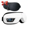 Eye Massager 6D Airbag Pressoterapy Eyes Massager Vibrator Uppvärmning Bluetooth Musik lindrar trötthet Electric Smart Spa Mask Sleep Instrument 230331