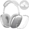 Pour Airpod Max casque accessoires écouteurs airpodmax Transparent Silicone protection coque d'ordinateur bouffée Air Pods pro casque casque housse
