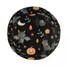 Berets modny na Halloween imprezowy kapelusz unisex lekki zewnętrzny sport sportowy czapka rybacka plażowa hatwear plażowy