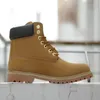 designer houten laarzen heren damesschoenen martin bottes laarsjes luxe enkellaars cowboy Geel Tarwe Zwart Rood Wit Heren Dames Buitensporten Platform Sneakers