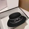 Дизайнерские Stingy Brim Hats Правильная версия Jacquard Letter Wool Wide Top осень и зима Новая повседневная тенденция T2304033