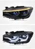 Faro diurno a LED per auto per BMW Serie 3 GT 2013-2019 Gruppo faro abbagliante