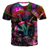 Mäns T-skjortor 2023 Män och kvinnor Trend 3D T-shirt Creative Geometric Design Fashion Casual Style All-Match Clothing Accessories XXS-6XL