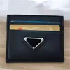 Designer kortinnehavare handväska mode kvinnliga män väskor dubbelsidiga kreditkort mynt mini plånböcker