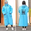 Raincoats One-piece Waterproof Blue Full-Body Raincoat - Stay Dry And Comfortable In Any Weather