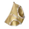 Creme fraiche little floral panties Cotton maiden butterfly mid-waist full cotton crotch antibacterial briefs