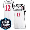 2023 Final Four San Diego State Basketball Jersey Matt Bradley Darrion Trammell Lamont Butler Jaedon Ledee Micah Parrish Keshad Johnson