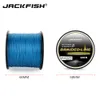 Örgü Hat Jackfish 500m 8 Strand Smoother Pe Örgülü Balıkçılık Hattı 10-80lb Multifilament Balıkçılık Hattı Sazan Balıkçı Tuzlu Su Hediyeli 230403