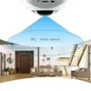 WIFI Panorama Camera Nocna wizja 1080p Security Motion Monitorowanie aplikacji dwukierunkowa inwigilacja inteligentna kamera domowa