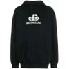 Balencaiiga Hoodies Hoodie Sweater B Family High Edition Paris新しいロックボタン印刷された男性の女性のルーズ