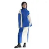 İki Parça Elbise 2023 Etek Setler Ses Sözde Düz Renkli Bultlenek Kazak Kadınlar İçin Uzun Etek 2 Parça Moda Eğlence Örgü Takım T756