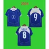 Qqq8Qqq8 Brasil 2004 Soccer Jersey Retro 04 Football Shirt Vintage Away Blue Uniform Ronaldinho Kaka Adriano R.carlos Rivaldo Robinho Classic