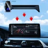 Autohouder Autotelefoonhouder Voor BMW 5 Serie 6GT F90 G30 G32 G38 2021 2022 Scherm Vaste basis Navigatiebeugel Draadloos oplaadstation Q231104