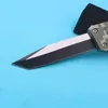 Специальное предложение Allvin Manufacture Зеленый камуфляж A161 Автоматический тактический нож 440C 58HRC Двухцветный черный клинок Тактический нож для выживания на открытом воздухе Gearz