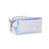 Lady Beauty Organizer Toiletry Wash Bag Case Pouch Clear Women Transparent PVC Makeup Cosmetic Bags Travel Waterproof G1A1