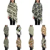 Schals Mode Kiely Orla Multisteam Blumen Quaste Schal Frauen Winter Warme Schal Wrap Weibliche Floral Geometrische Abstrakt