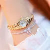 Relógios femininos de alta qualidade Movimento japonês Moda de moda Small Watches for Women Gold Gold Luxury Ladies Wristwatch Diamond feminino Página feminina 230403