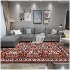 Carpets Europeanstyle Persian Living Room Carpet Bohemian El Lounge Rug Bedroom Bedside Nonslip Rugs Entry Door Mat Customiza Dhry9