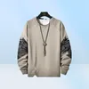 Men039s Hoodies Sweatshirts SingleRoad Crewneck Sweatshirt Men 2021 Orange Patchwork Oversized Japanese Streetwear Hip Hop Ho1408613