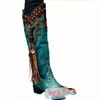 Boots Vintage Riding Boots Women Tassel Punk Cowboy Booth