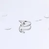 Klusterringar vill 925 sterling silver unik kramvärme och kärlek handjusterbar ring för kvinnor punk romantisk gest bröllop smycken