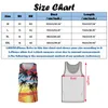 Canotte da uomo Hawaii Palm Tree stampato senza maniche Tee Summer Casual Beach Vest O Neck Shirt Uomo Abbigliamento da palestra Bodybuilding 230403