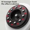 Massageador de pés doméstico elétrico guasha raspagem massagem ventosa corpo latas de vácuo aquecimento gordura anti celulite 231102