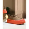 Designer novo estilo mulheres botas de neve tazz chinelos austrália interior mini bota adicionar lã grossa-sola bota inverno quente bota de neve botas impermeáveis
