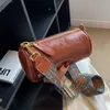 Schoudertassen cilinder crossbody tas winter trend vrouwen lederen ontwerper handtassen en portemonnees kleine kant 230322