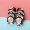 Sandals AOGT Summer Girl Infant Shoes Cute Pearl Princess Sandals Anti-kick Soft Bottom 0-3 Years Baby Girls Sandals Z0331