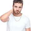 Cubaanse schakelketting Verschillende ontwerpgrootte Roestvrij staal Mode Eenvoudige ketting Hiphop Cubaanse ketting Sieraden Ketting voor mannen