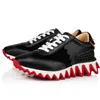 Designer Causal Shoes Genuine Women Mens Dress Party Leather Spikes Loafers Platform Navy Blue White Black Sport High Low top Sneakers Size 35-47