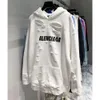 Дизайнерская толстовка с капюшоном Balencigs Модные толстовки с капюшоном Мужские свитера Высокое качество Edition Paris B Home Letter Broken High Street Style Пара с открытыми плечами Over Size MO5M