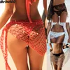 Costumi da bagno da donna Donna Spiaggia Tessuto Scialli avvolgenti a mano all'uncinetto Bikini sexy Coprire Protezione solare Reti Gonna Maglia Tunica Pareo Abbigliamento da spiaggia 230403