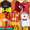 4xl 23/24 100th Zaha Galatasaray SK Soccer Jerseys 2023 2024 Turkiet Icardi Zanioli Bakambu Mertens Akgun Akturkoglu Ziyech Men Kids Sock Football Shirt