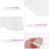 Curtain Panels Curtains White See Through Window Voile Home Semi Sheer Translucent