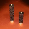 Ebenholts trä rökelsebrännare för 11 cm pinnar box bärbar censer svart trähållare kinesisk stil