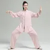Vêtements ethniques Tai Chi Uniformes Wushu Costume Traditionnel Chinois Kungfu Uniforme Automne Hiver Arts Martiaux Wing Chun FF3699