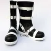 أزياء Catsuit Soul Soul Eater Maka Albarn Cosplay Shoes Black Fancy Boots Made Made