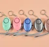 home Alarm green rose pink 130db Egg Shape Self Defense Alarm Girl Women Security Protect Alert Personal Safety Scream Loud Keychain Alarms