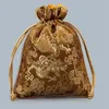 11.5*15 cm Opakowanie biżuterii Wyświetlacz torby sznurkowe do przechowywania chiński styl haftowe urok bransoletki wisiorek