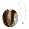 Hanger Kettingen Gebroken Hart Kraag Ketting Lang Touw Choker Mode-sieraden Sleutelbeen Keten Verjaardagscadeau