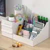 Storage Boxes Makeup Box With Drawer Large Capacity Desktop Organize For Jewelry Cosmetics Skin Care Bathroom Racks