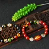 Bracelets de charme Feng Shui Obsidian Cinq-Perles Richesse Porsperity Bracelet Attirer Chance Amulette Bijoux