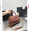 Designer-mode Handtas Schoudertas Luxe Designer Dames Bag Clamshell Purse Originele hardware Buckle Chain Gift Box Packaging