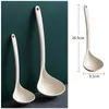 Dinnerware Sets 1pcs Kitchen Long Handle Plastic Spoon Dessert Rice Soup Teaspoon Cooking Spoons Accessories Home Gadgets